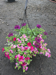 HANGING FIBER BASKET 'SUN'